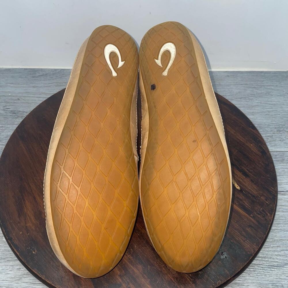 OLUKAI LANIA Quilted Slippers Rose Sea Salt Golden Sand Shoes Women's Size 9 - Picture 9 of 9